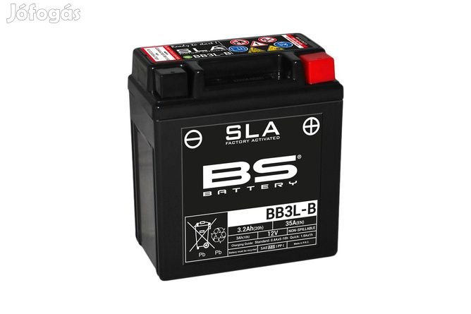 Akkumulátor BS Akkumulátor SLA BB3L-B 12V - 3,2Ah