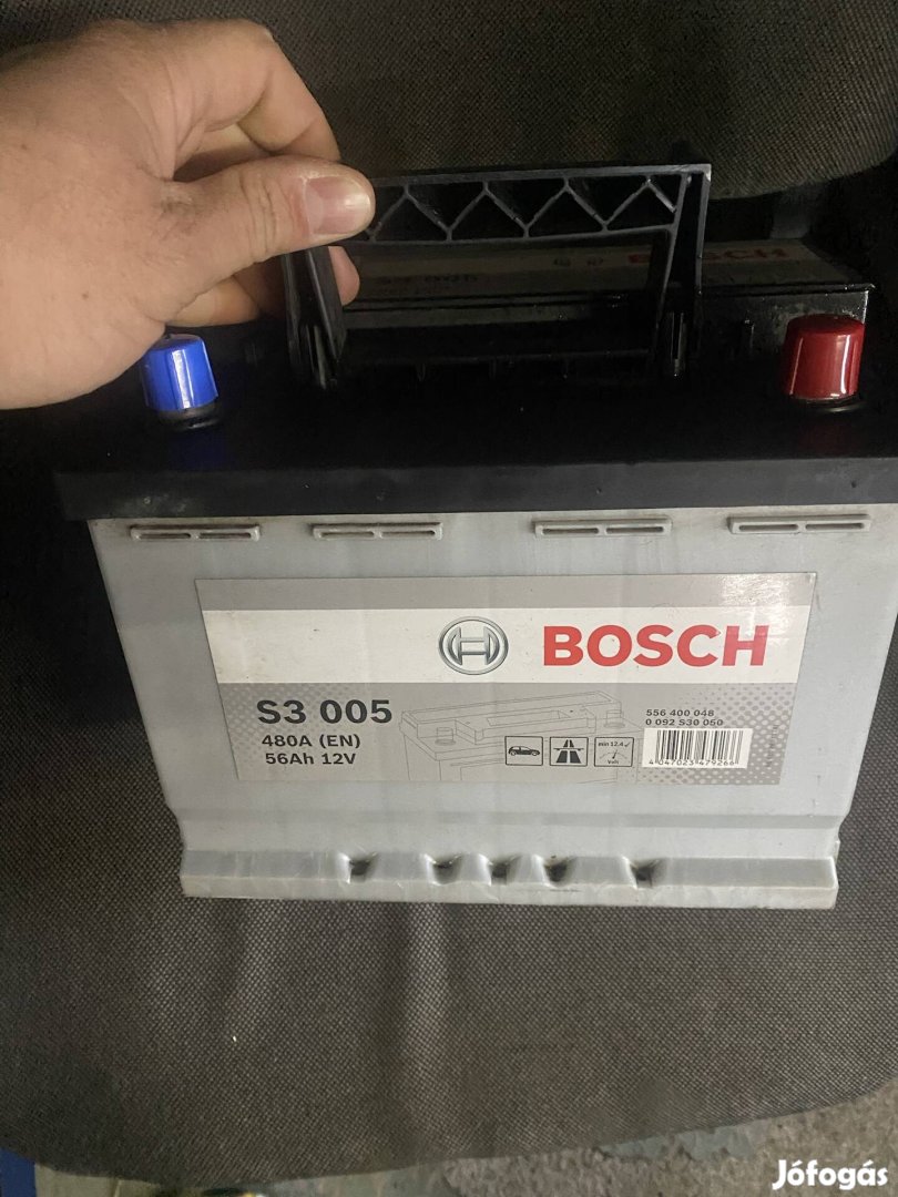 Akkumulator Bosc Silver 12v 56ah 480Ah inditóval