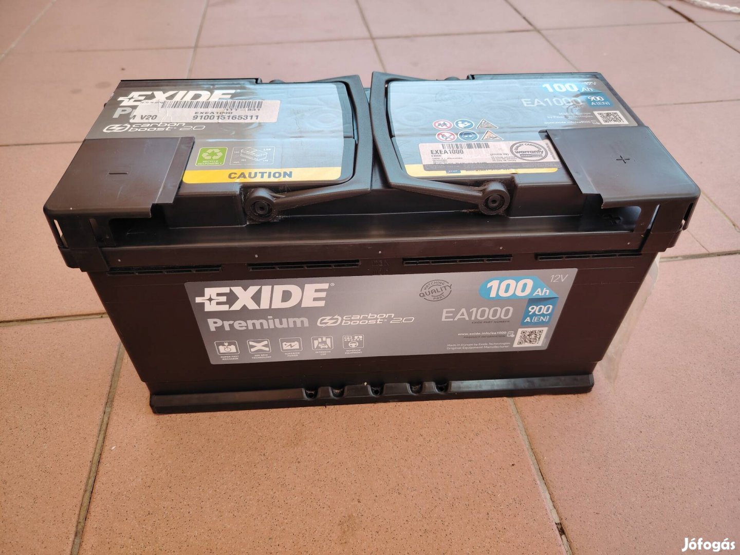 Akkumulátor Exide premium 100ah 900a