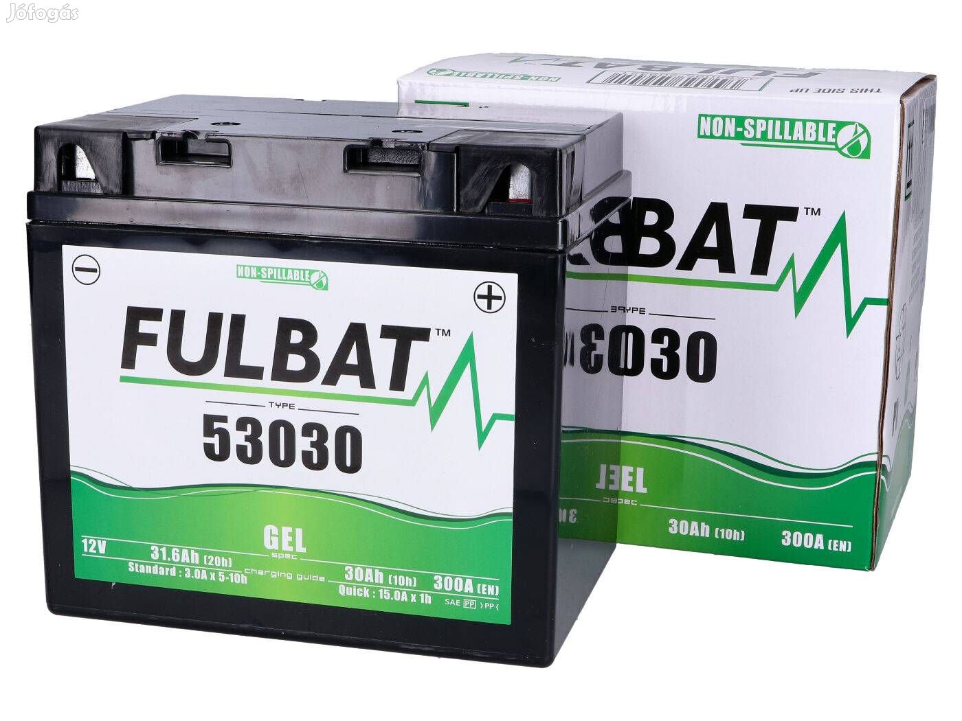 Akkumulátor Fulbat 53030 GEL (F60-N30L-A)