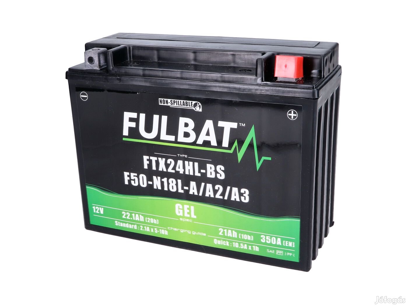 Akkumulátor Fulbat FTX24HL-BS F50N-18L-A/A2/A3 GEL motorkerékpárhoz, f