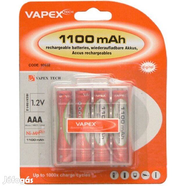 Akkumulátor : 4x 1100 mAh (AAA) Ni-MH + tartó ()