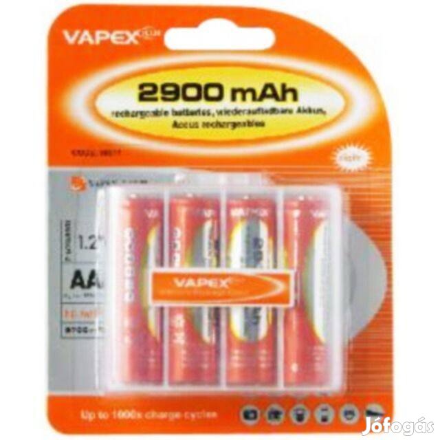 Akkumulátor : 4x 2900 mAh (AA) Ni-MH + tartó (0908)