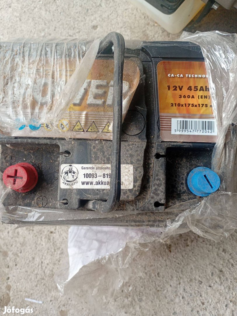 Akkumulátor eladó