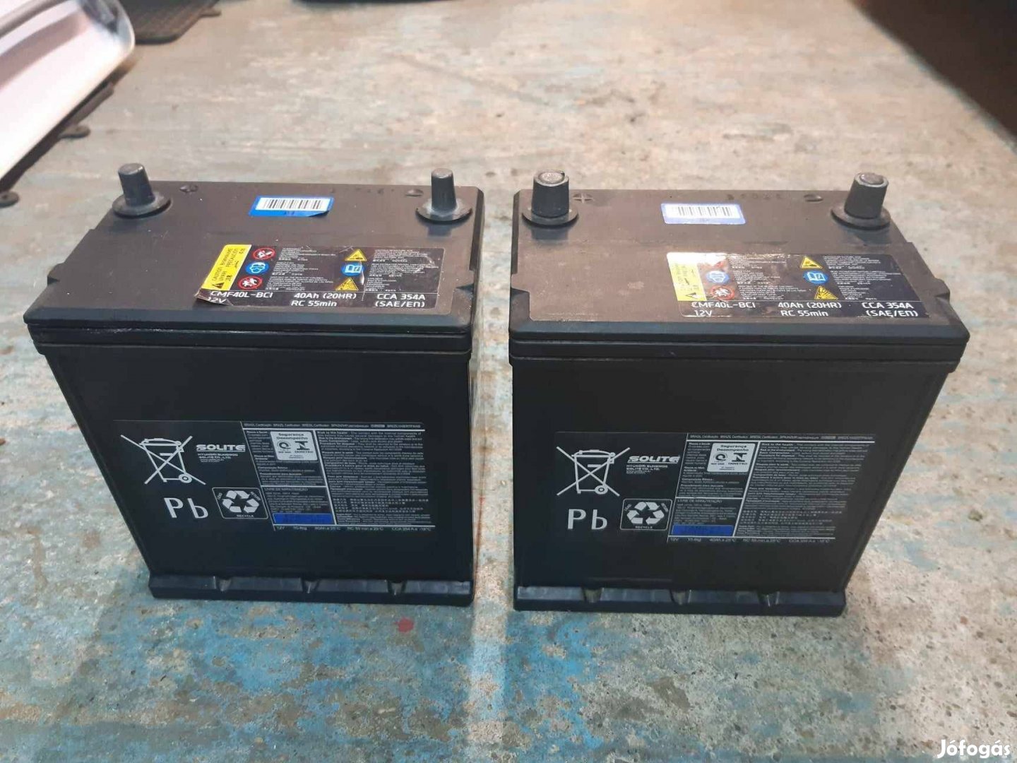 Akkumulátor eladó Cmf40L 12 V-40Ah