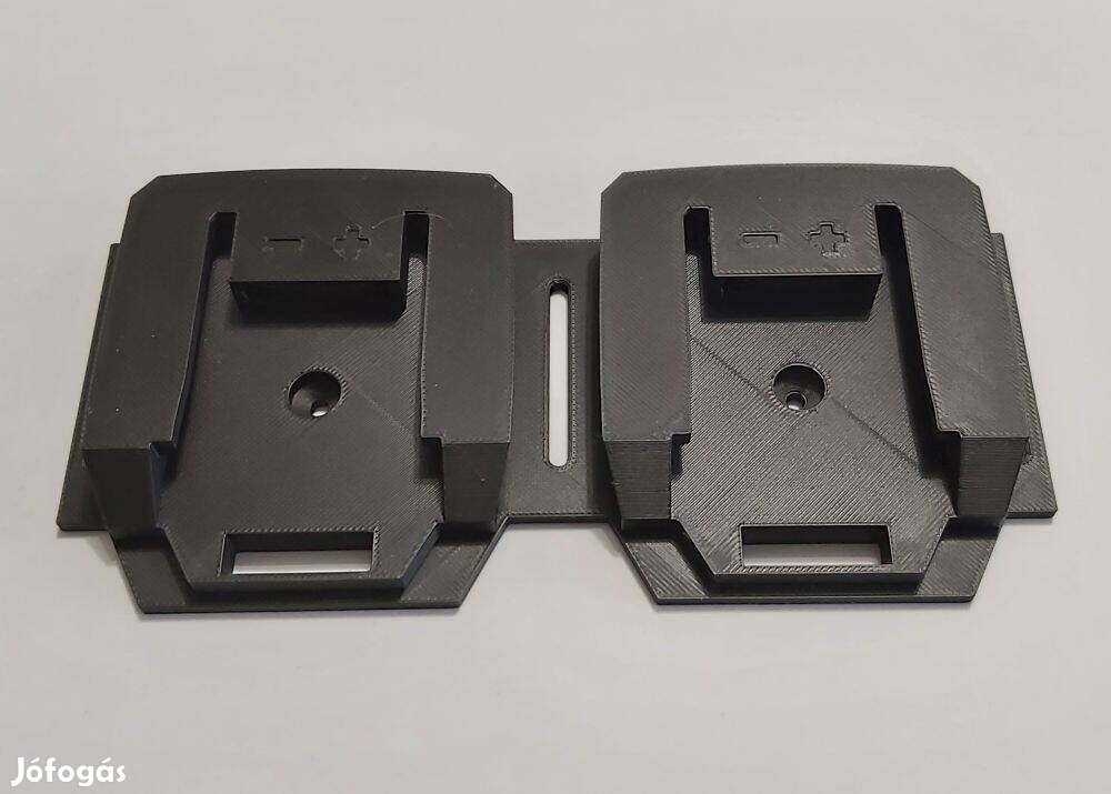 Akkumulátor sín Parkside XS20V, dupla fali tartó