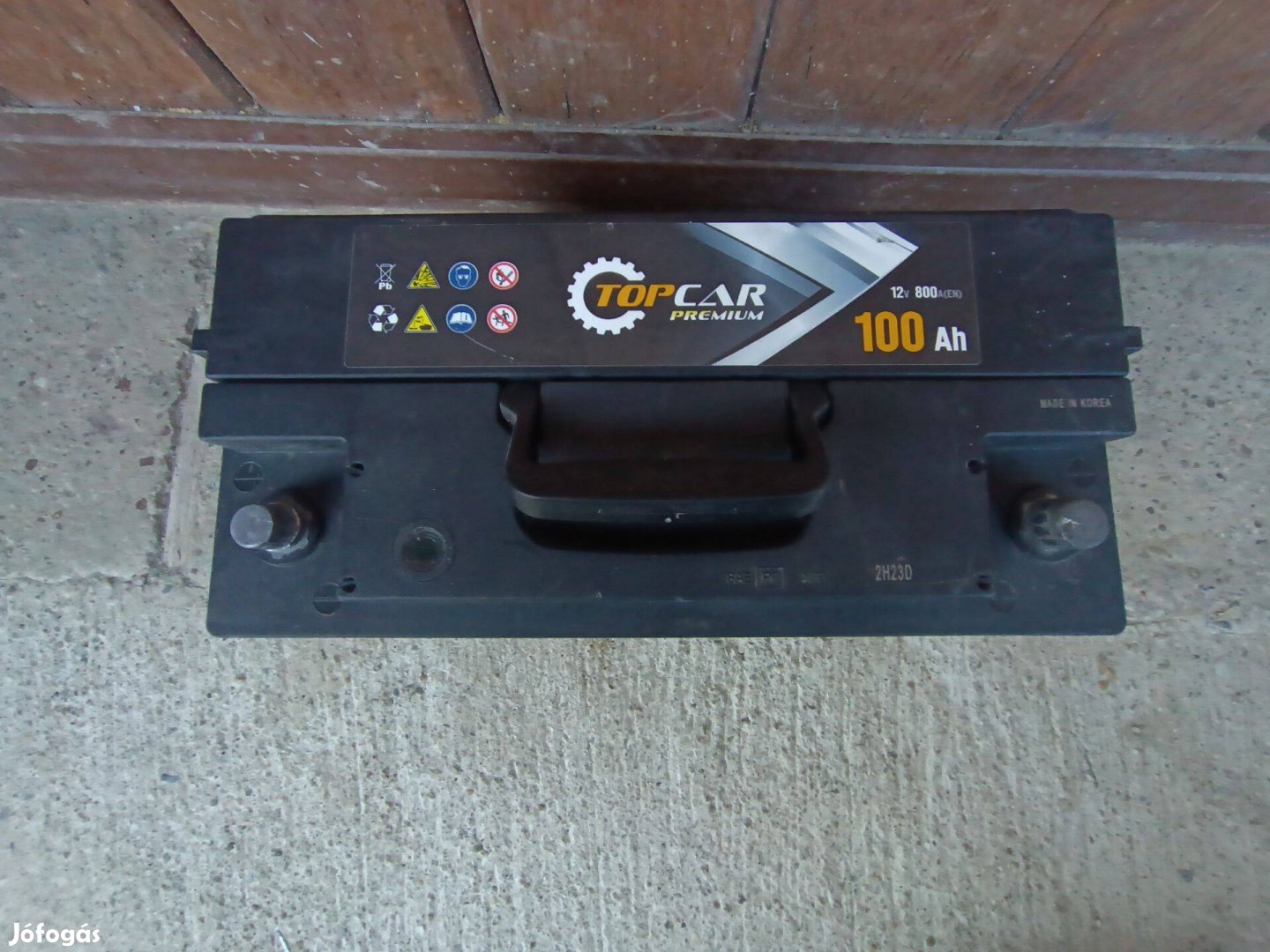 Akkumulátor top car