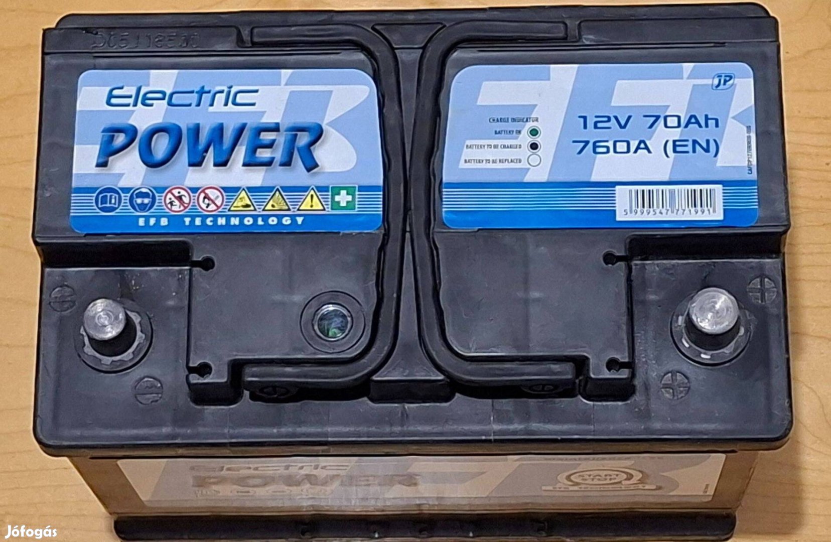 Akkumulátor új start stop