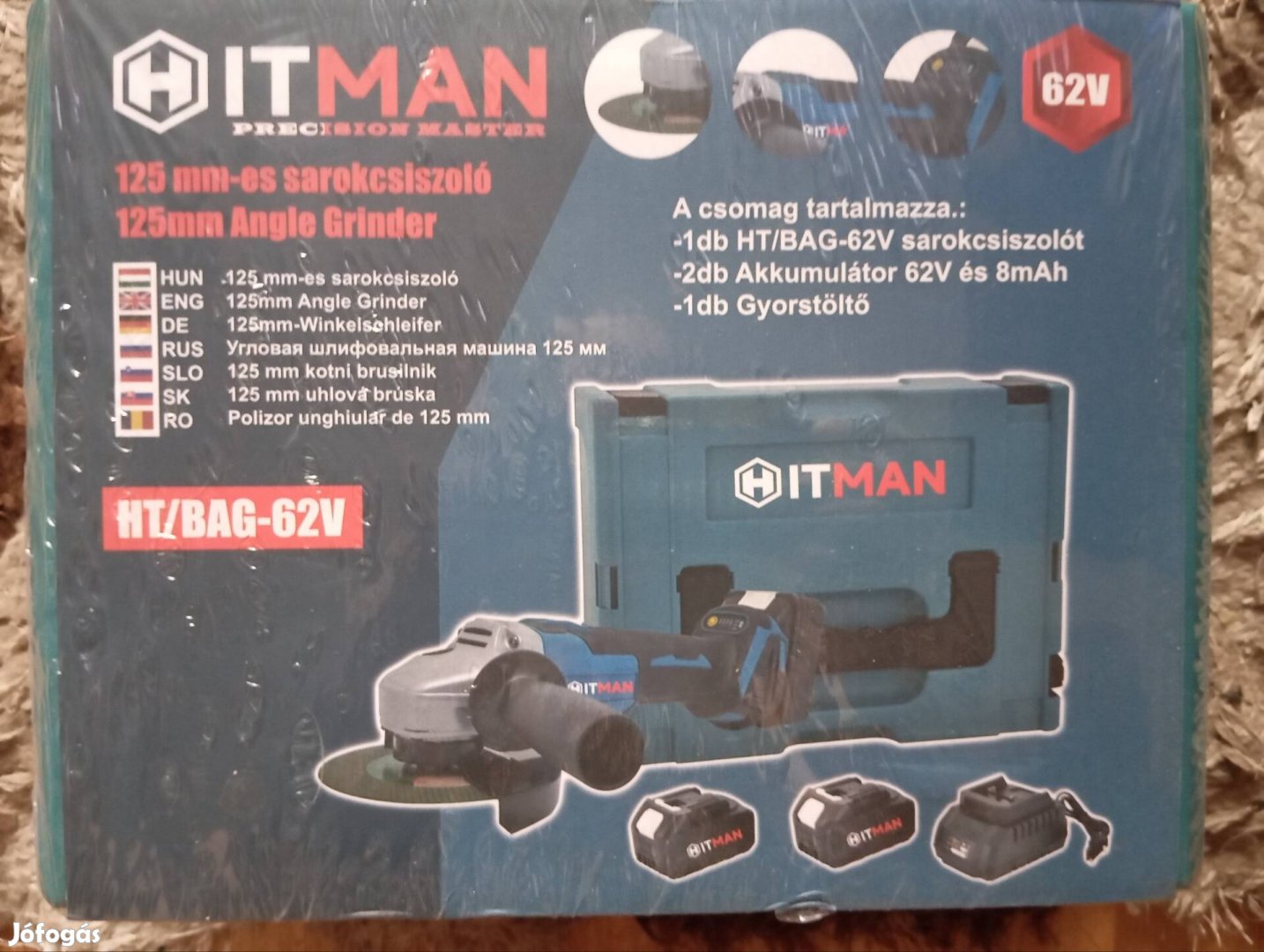 Akkumulátoros flex 2 db lítiumos akkumulátorral 