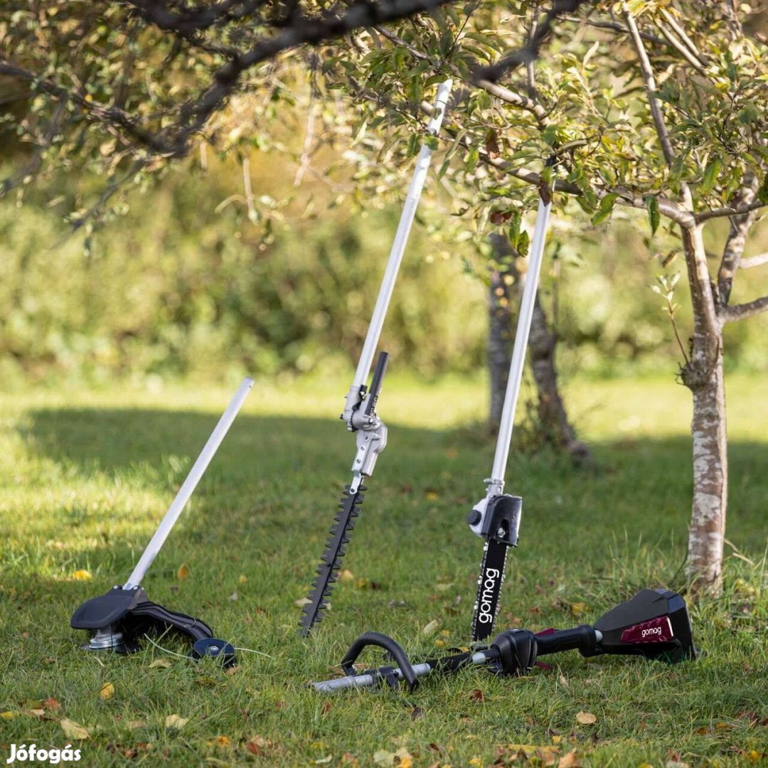 Akkumulátoros fűkasza, bozótvágó, ágvágó, sövényvágó aksival töltővel