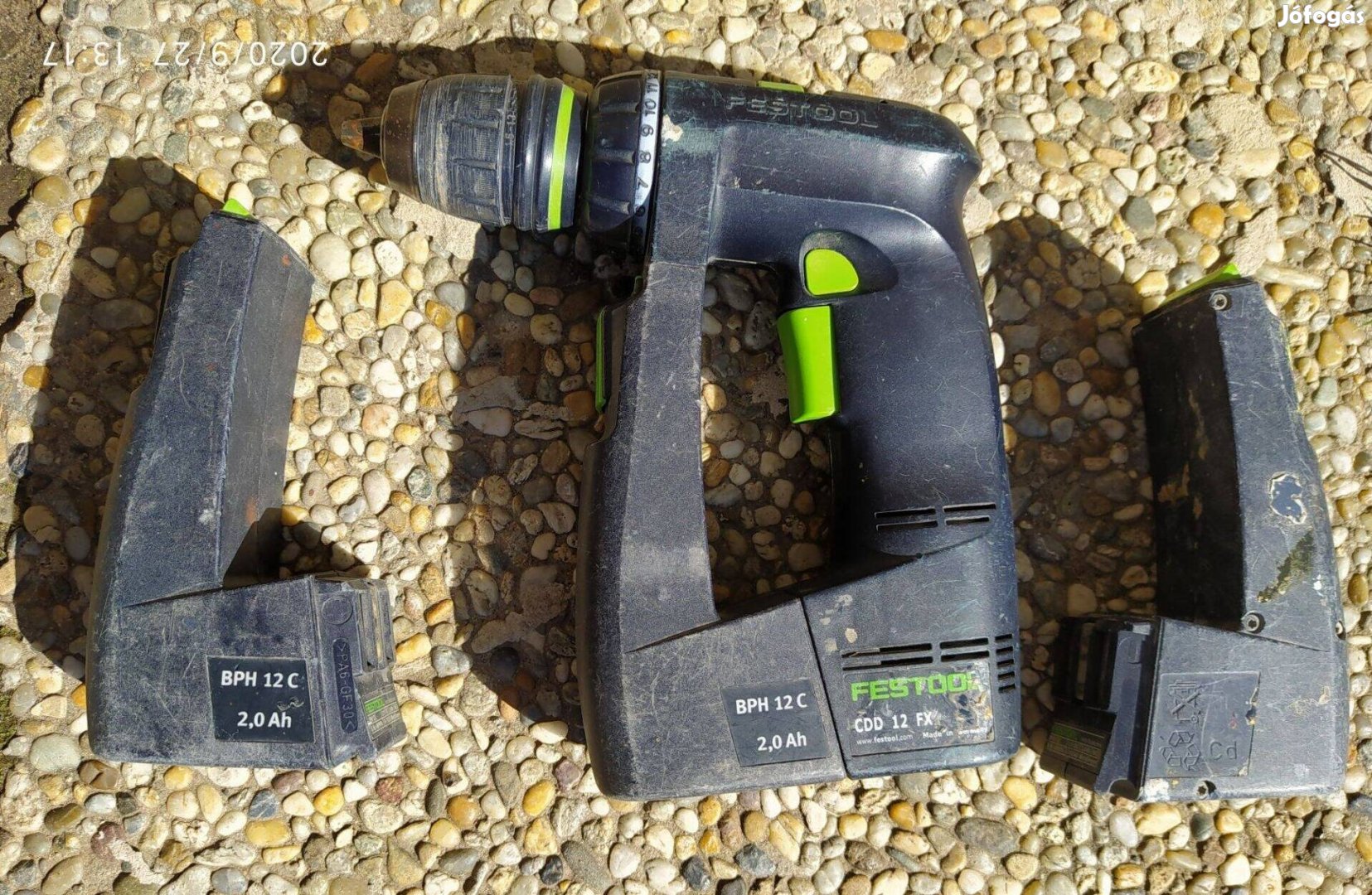 Akkumulátoros profi csavarozó-fúró gép Festool CDD 701
