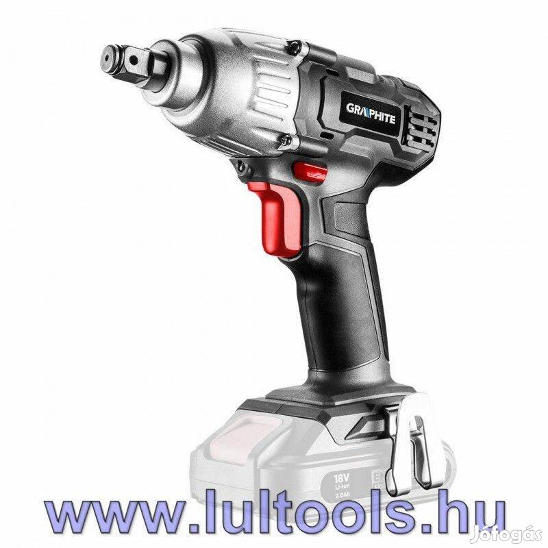 Akkumulátoros ütvecsavarozó 1/2" Energy+ 18V Graphite