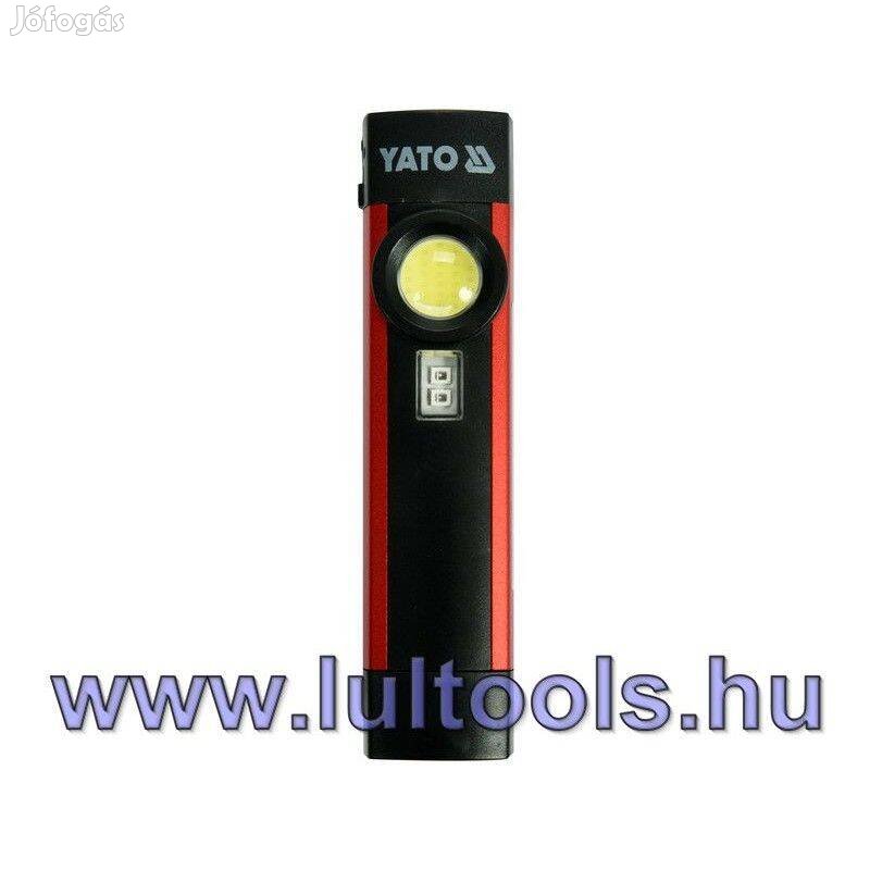 Akkus LED + UV zseblámpa 200/300 lumen Yato