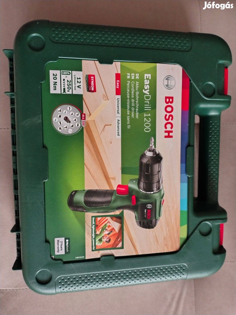 Akkus csavarbehajtó - Bosch 1200 Easydrill 12V