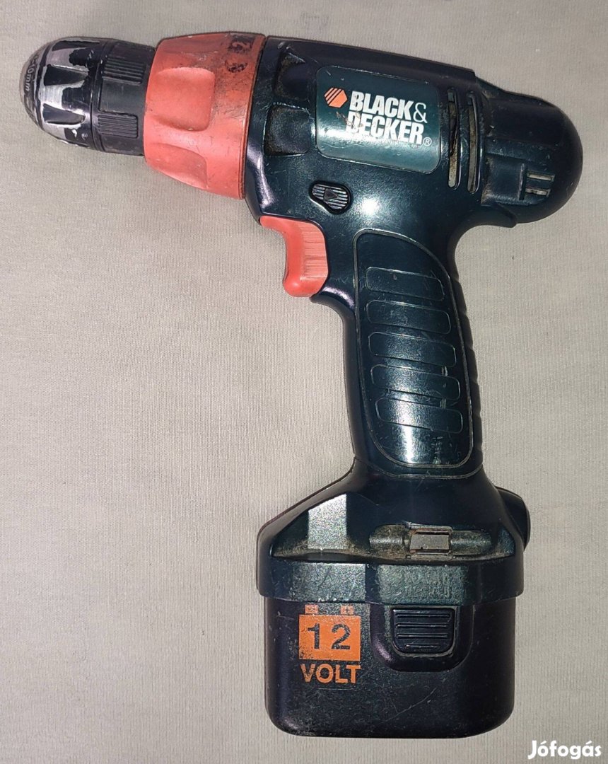 Akkus fúró csavarozó - Black & Decker CD12C 12V (4.)