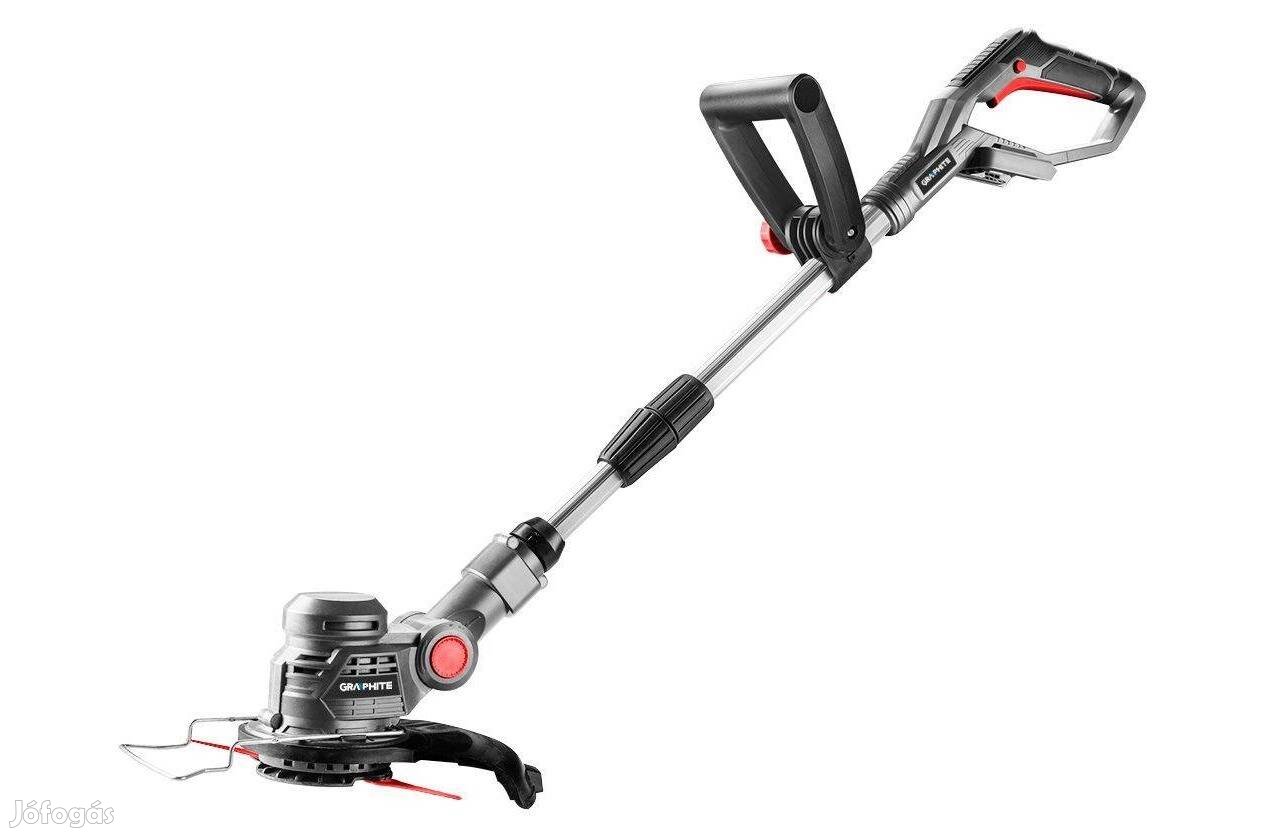 Akkus fűszegélynyíró Graphite Energy+ 18V 254mm műanyag késekkel 58G03