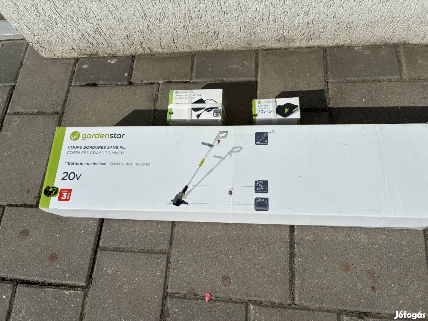 Akkus fűszegélynyíró, szegélyvágó új