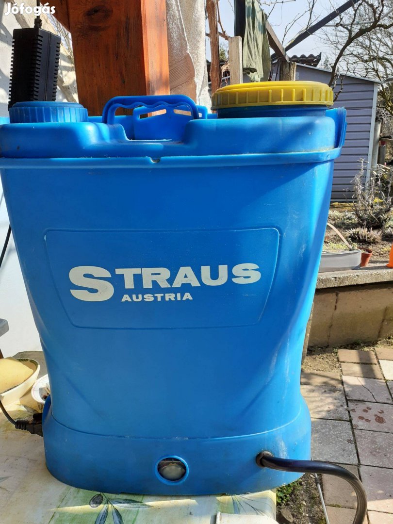 Akkusháti permetezőStraus márka