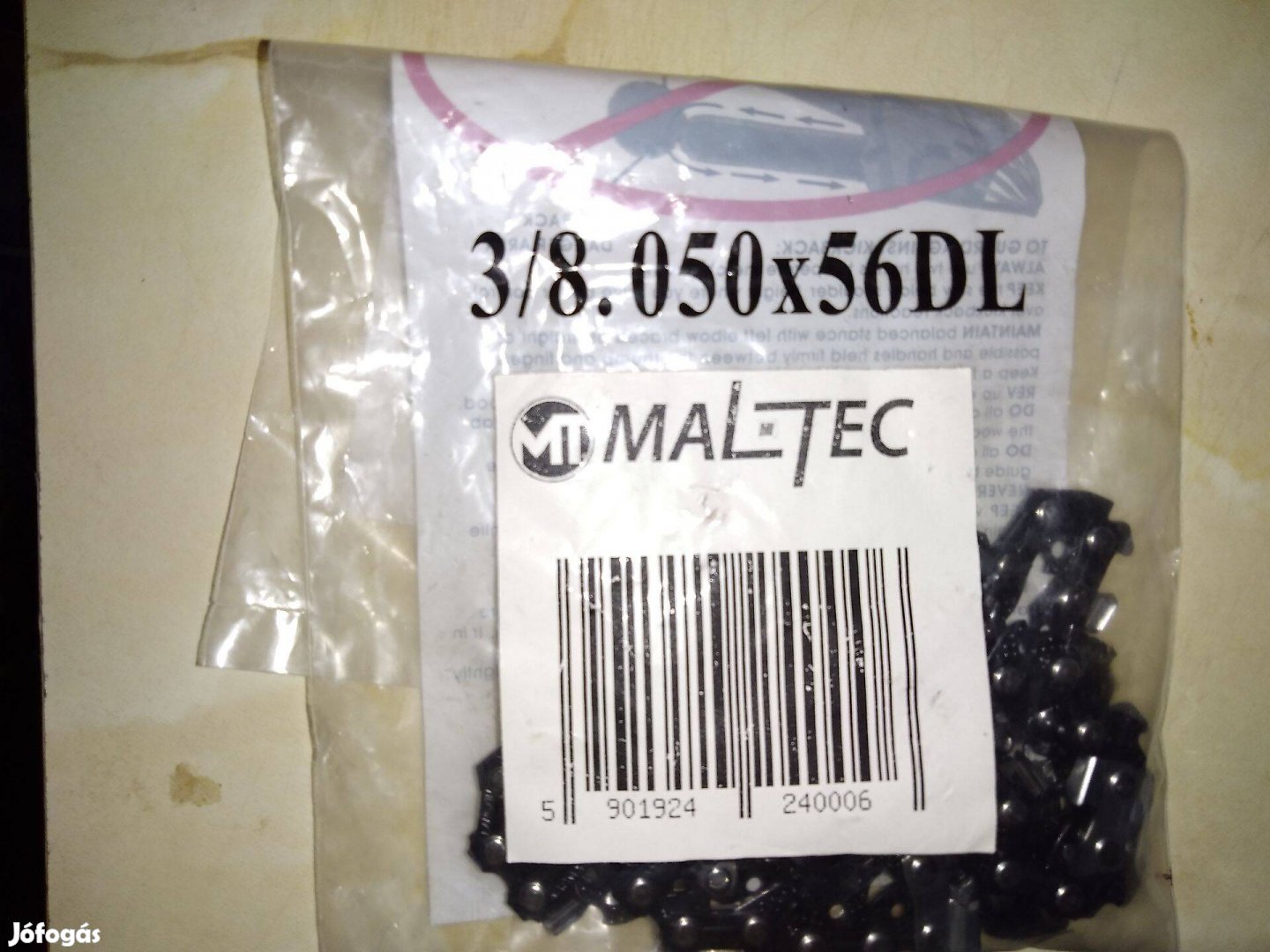 Akkus láncfűrész lánc 16" Mastercut3550W