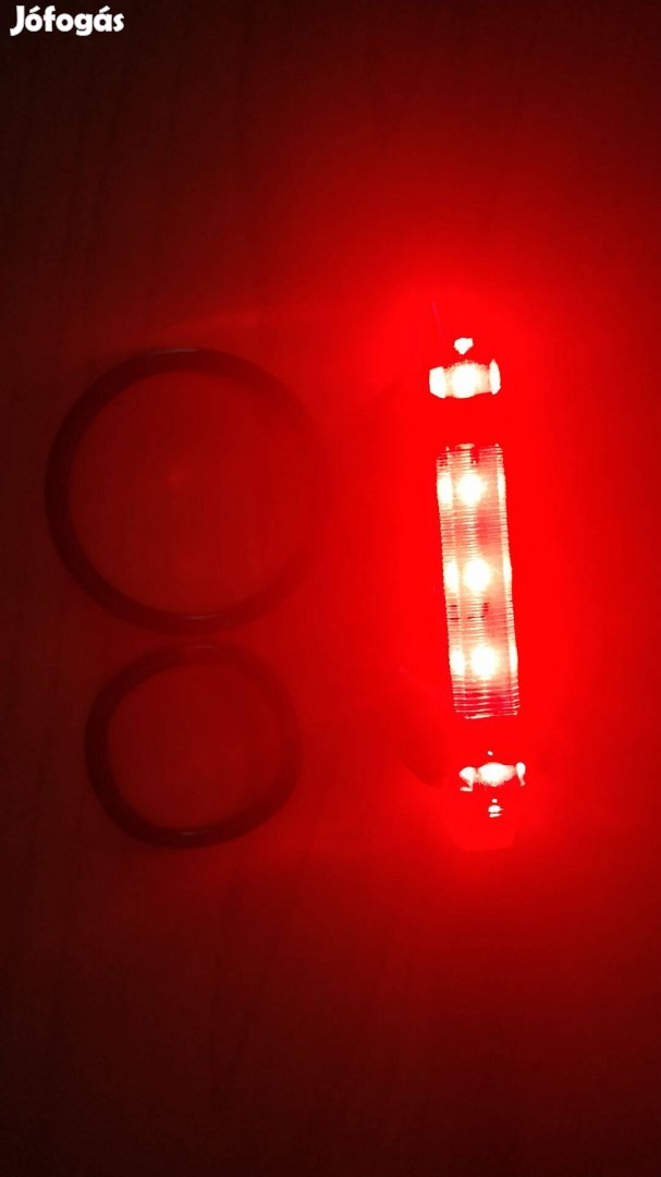 Akkus ledes Kerékpár hátsó lámpa