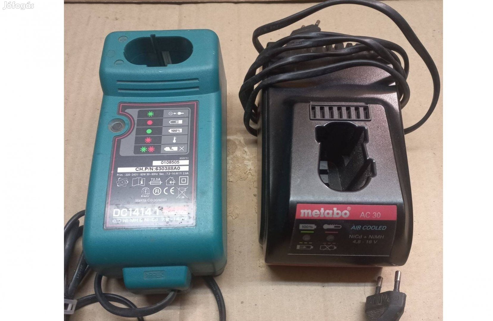 Akkutöltők furógéphez