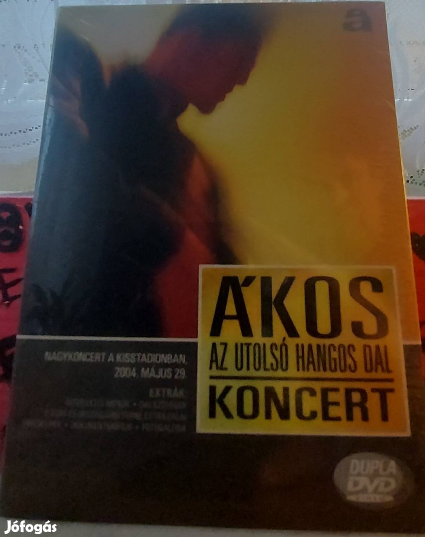 Ákos Az Utolsó Hangos Dal dupla dvd