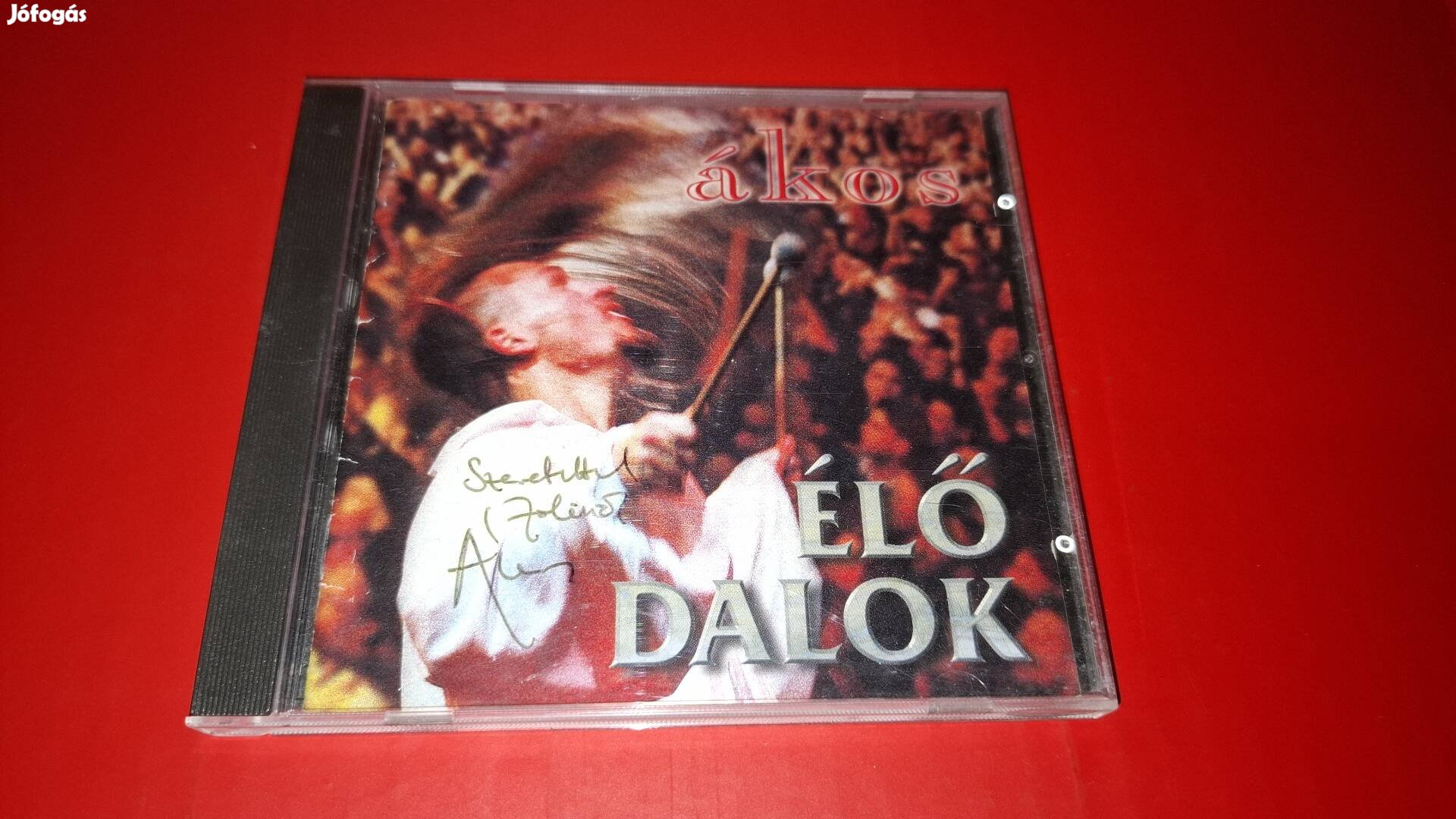 Ákos Élő dalok Cd 1996 Dedikált