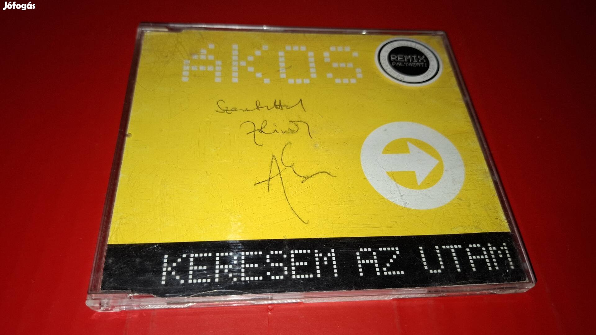 Ákos Keresem az utam remix maxi Cd Dedikált 