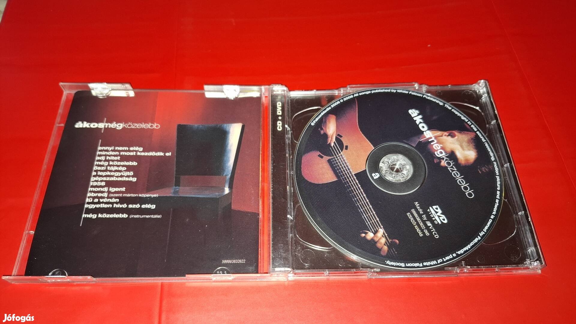 Ákos Még közelebb Cd + Dvd 2006