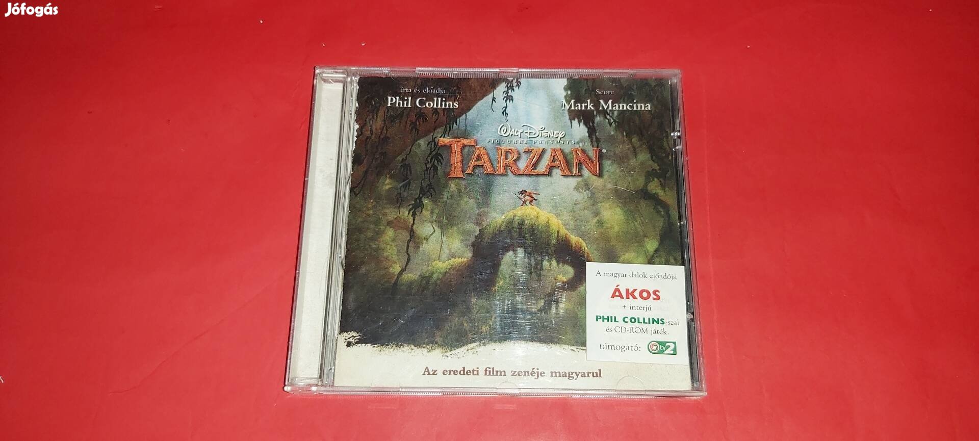 Ákos Phil Collins Mark Mancina Tarzan filmzene Magyarul Cd 1999