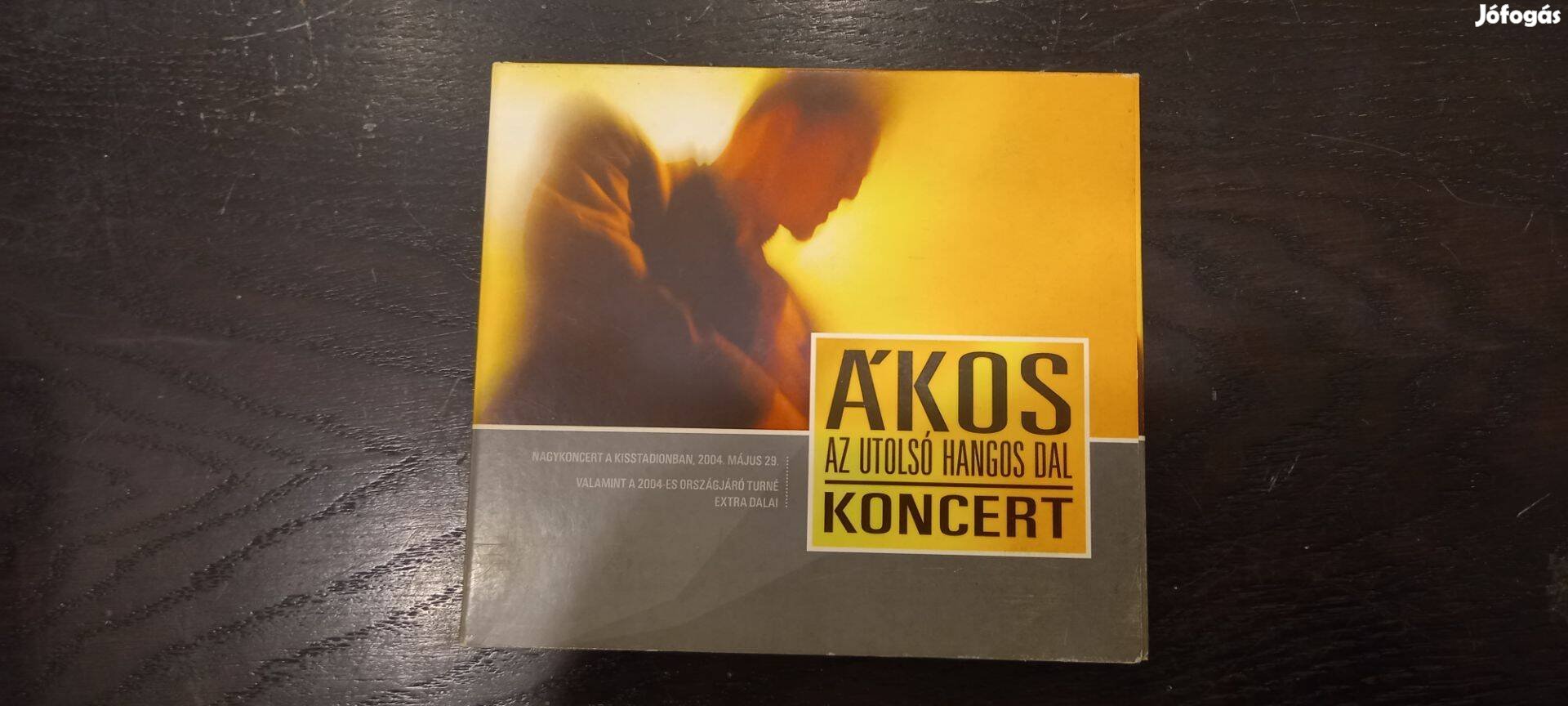 Ákos Utolsó hangos dal zenei CD