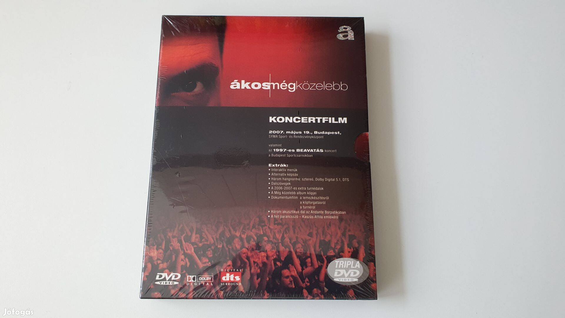 Ákos: Még közelebb (Koncertfilm, 3 dvd)