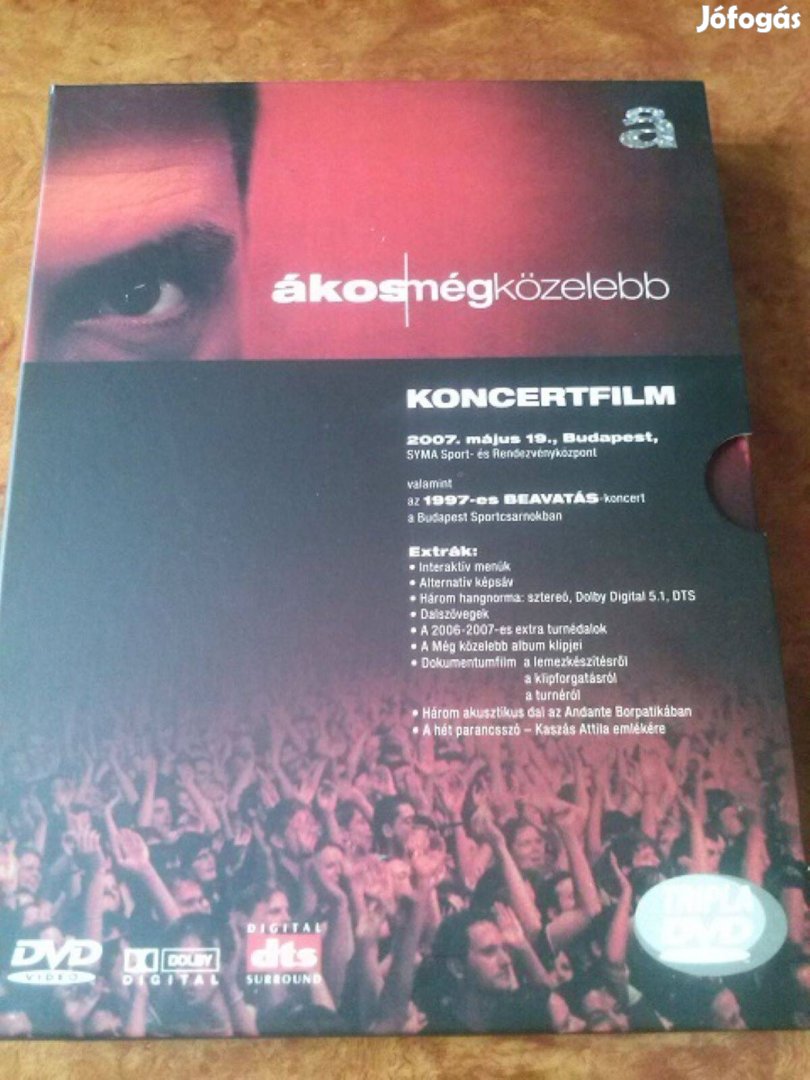 Ákos: Még közelebb koncert 3dvd