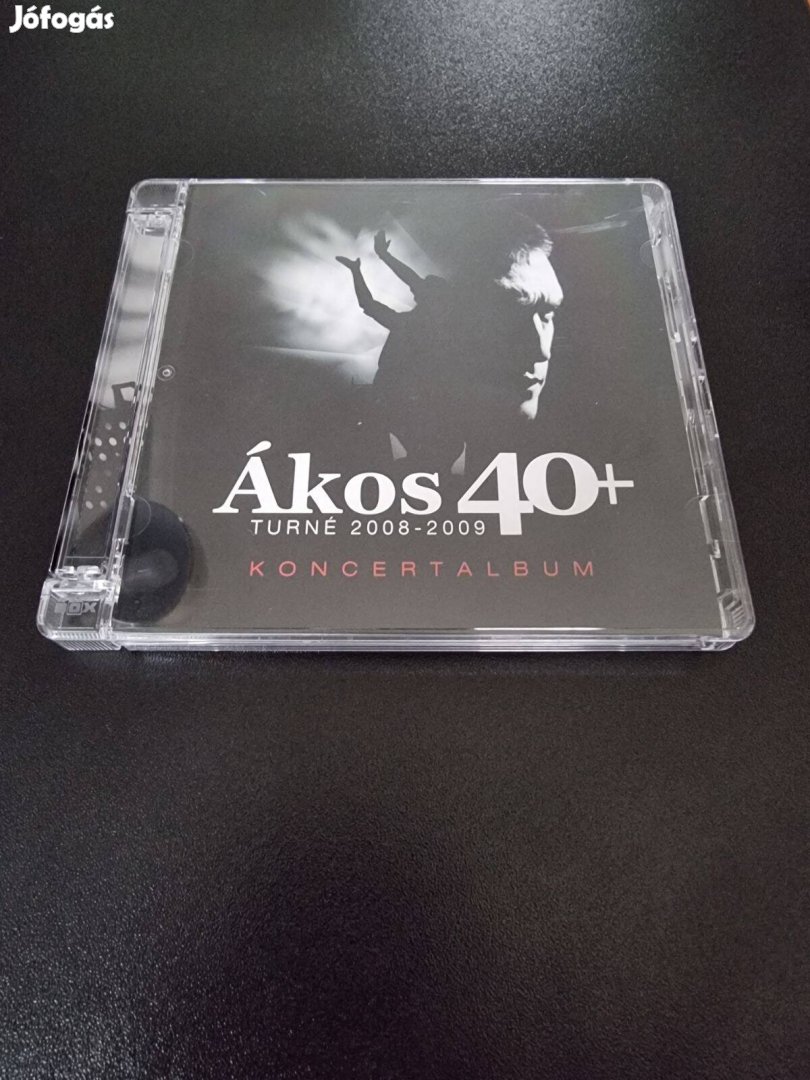 Ákos - 40+ Turné 2008-2009 Koncertalbum, Duplalemezes CD