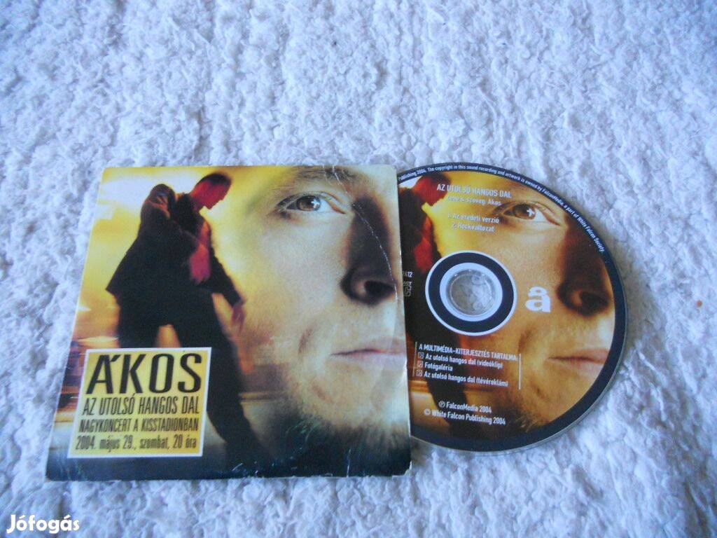 Ákos : Az utolsó hangos dal maxi-cd