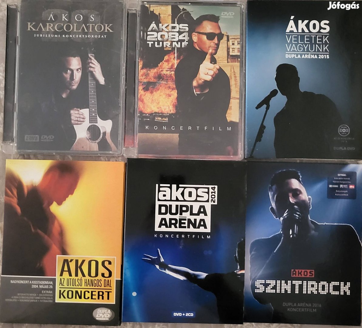 Ákos koncert DVD válogatás