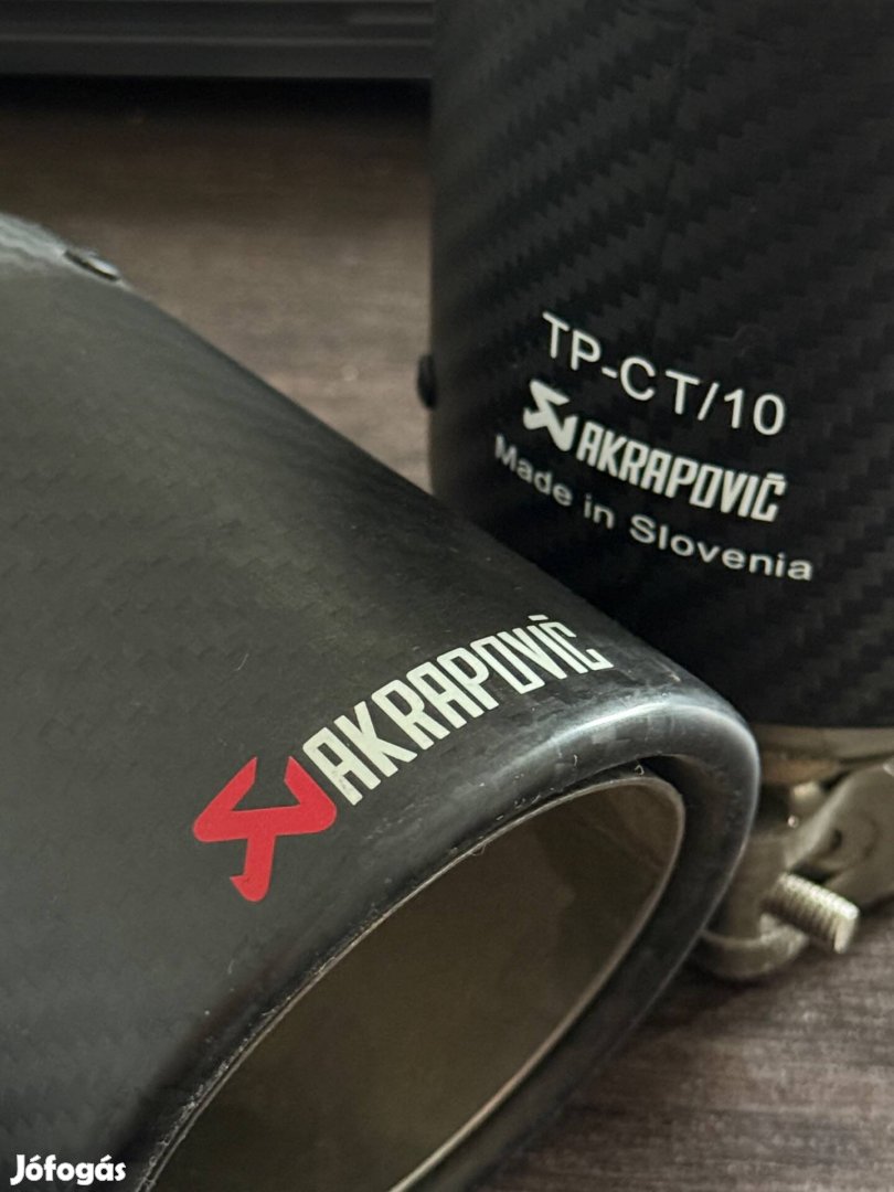 Akrapovic Carbon Kipufogó Vég