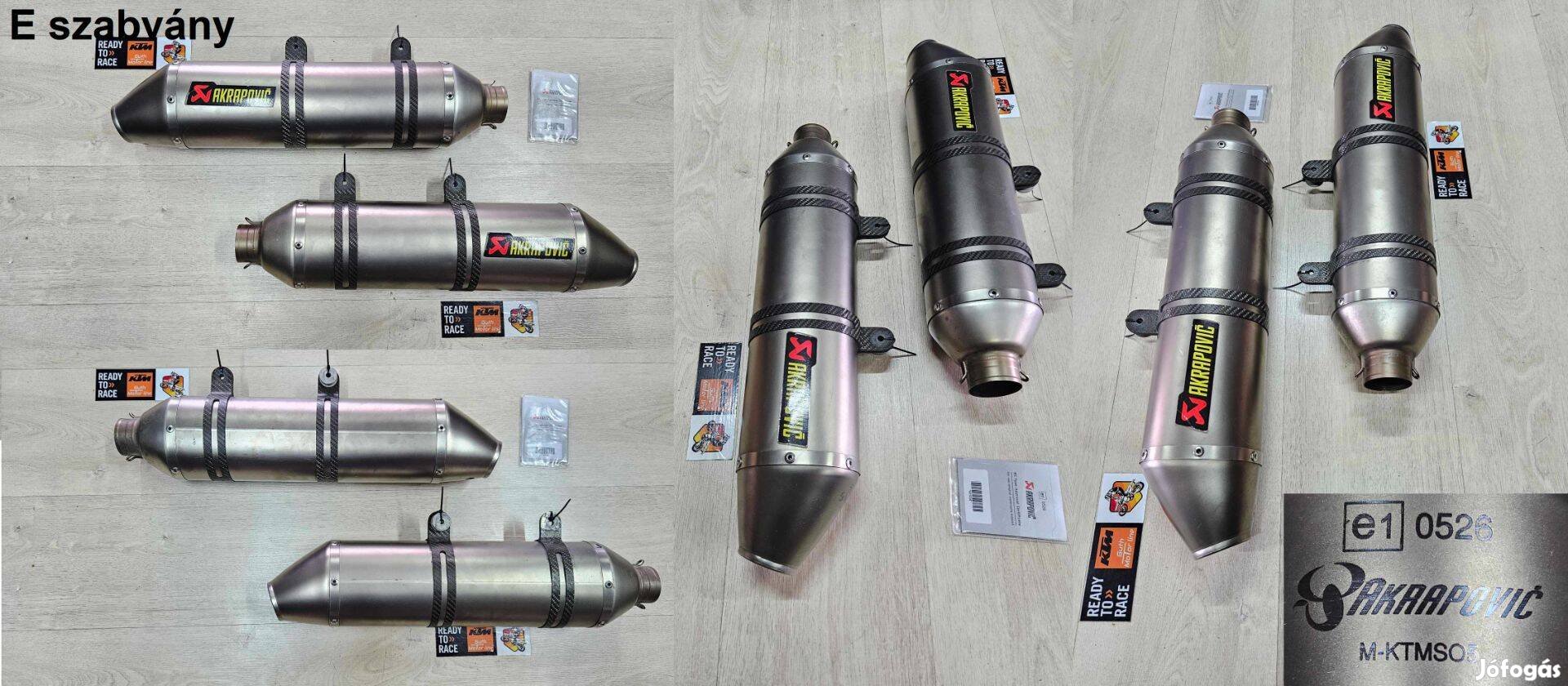 Akrapovic Titán kipufogó Ktm Exc Lc4 Stb