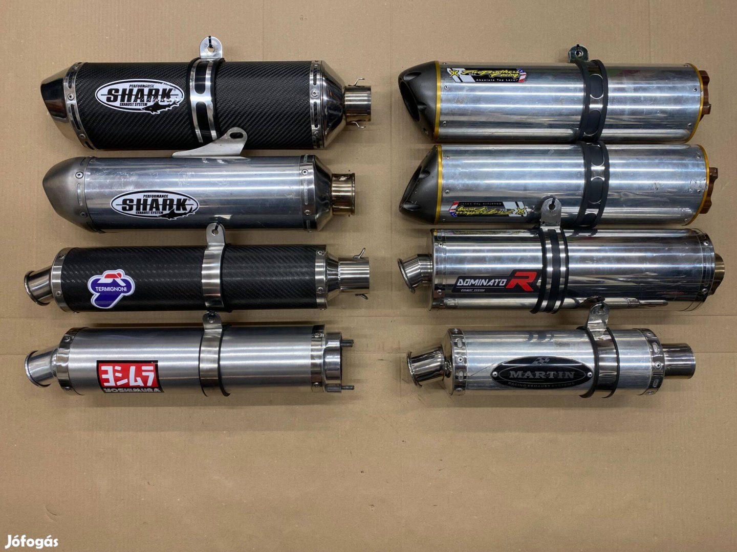 Akrapovic Yoshimura Remus Shark Martin összekötők