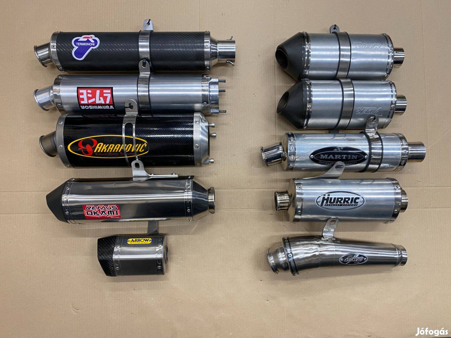 Akrapovic Yoshimura Remus Storm Bos GPR