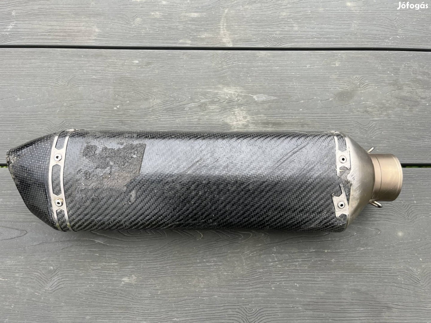 Akrapovic karbon kipufogó dob motor 
