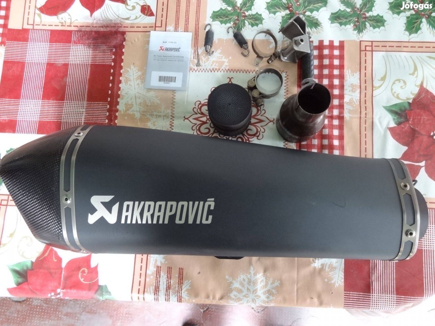 Akrapovic kipufogó