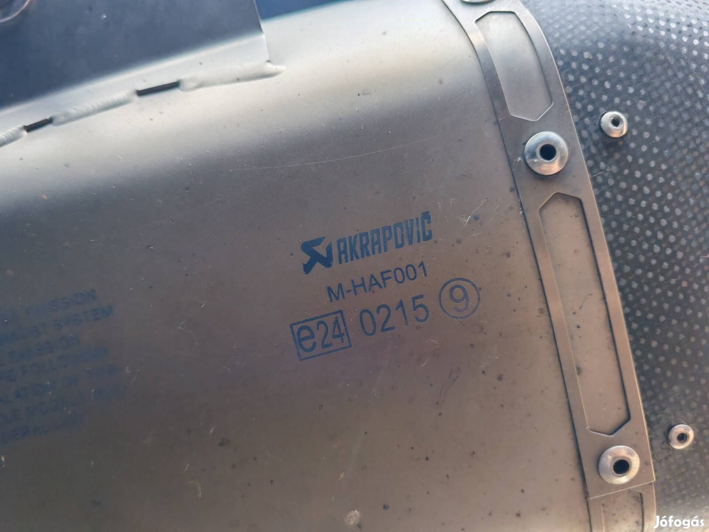 Akrapovic kipufogó KTM 1050/1090/1190/1290 Adventure 