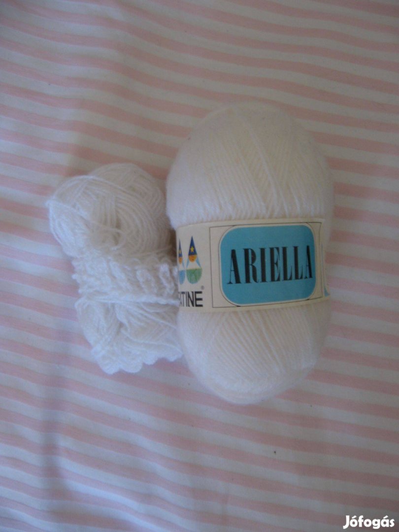 Akril fonal - fehér