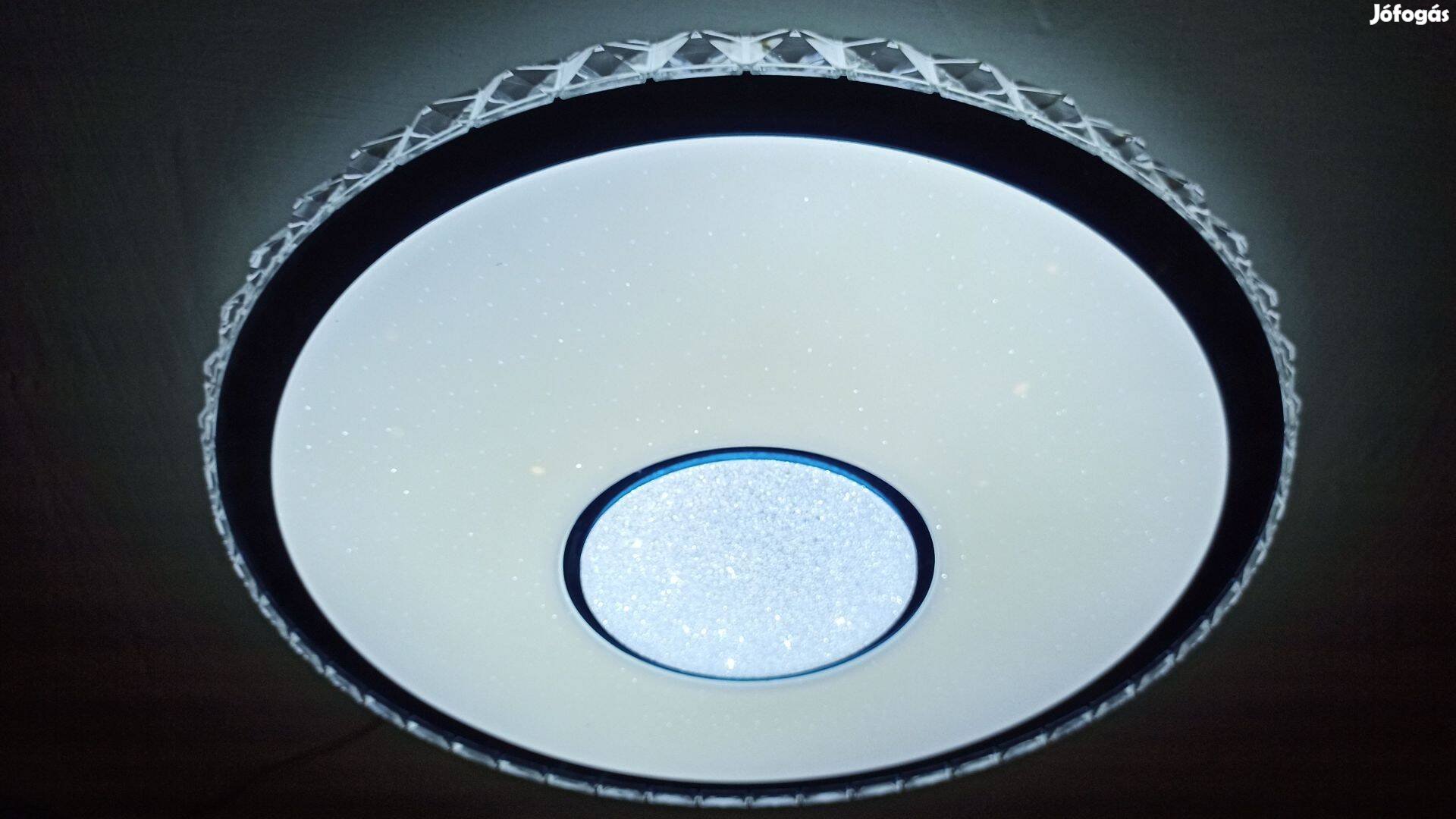 Akril prizmás mennyezeti led lámpa.50cm átmérőjű 6000 Lumen