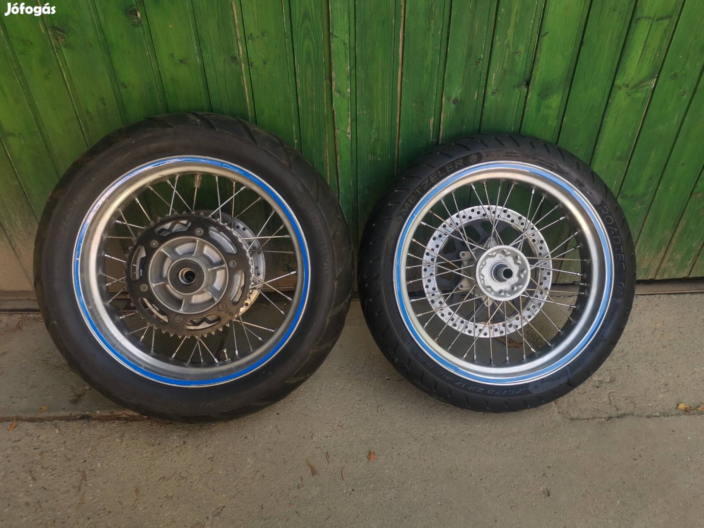 Akront 17" supermoto sm kerék szett 