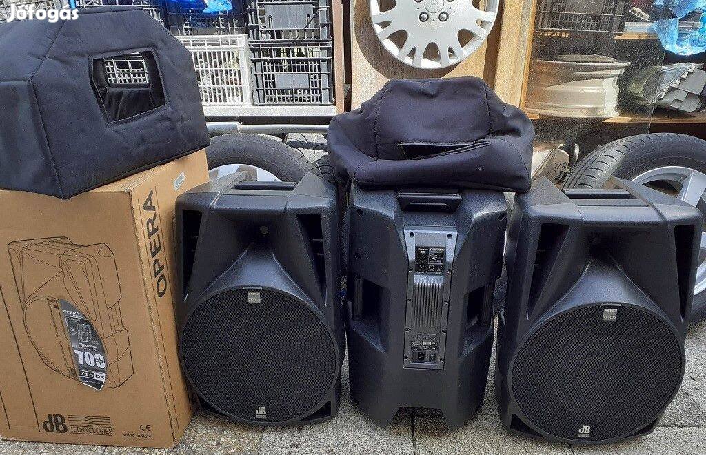 Aktív hangfal 1db DB Technologies 715 DX 15"(40cm), 808D sub