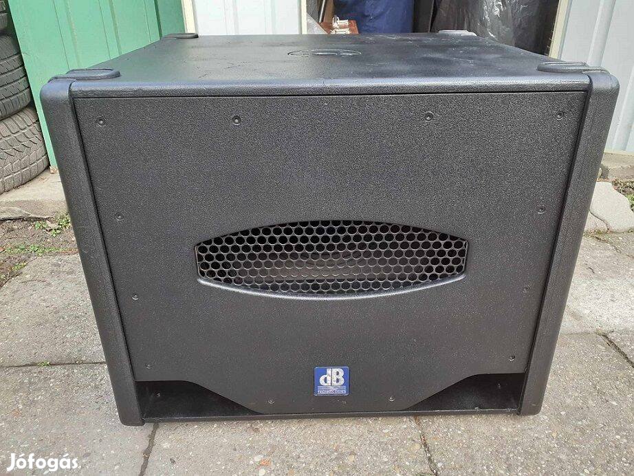 Aktív hangfal 1db DB Technologies 808D 18"(50cm) Sub + tok