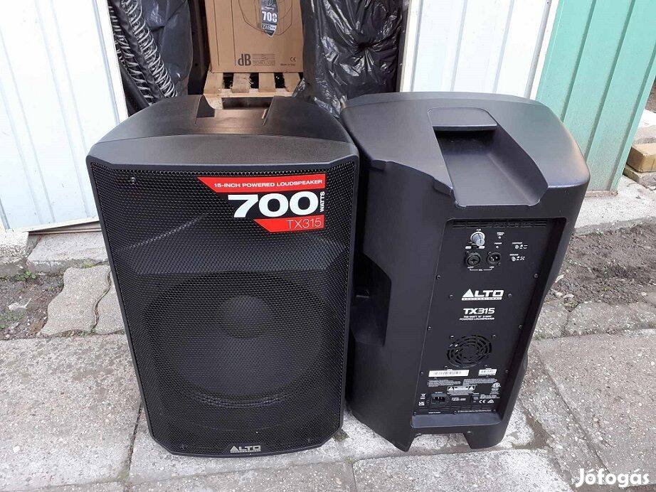 Aktív hangfal Alto TX 315 15"(40cm), DB 808D 18"(50cm) sub
