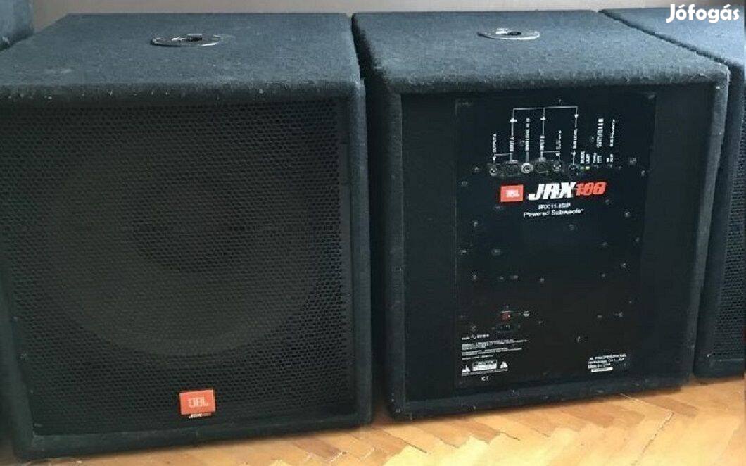 Aktív hangfal JBL Jrx 118SP sub 18"(50cm). + Veiger tok